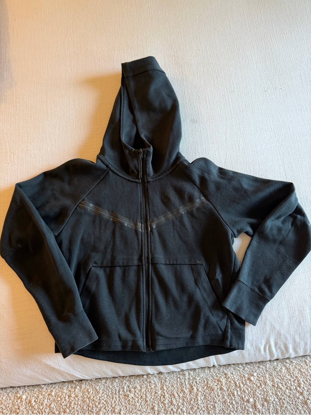 Nike Black Full-Zip Hooded Jacket
